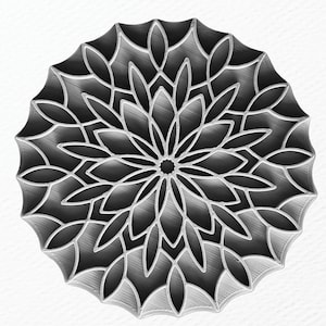 Ghantee 3 - Timbro in ceramica Tempio Mandala