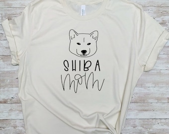 柴犬ママTシャツ、母の日ギフト、柴犬、柴犬Tシャツ、犬好き