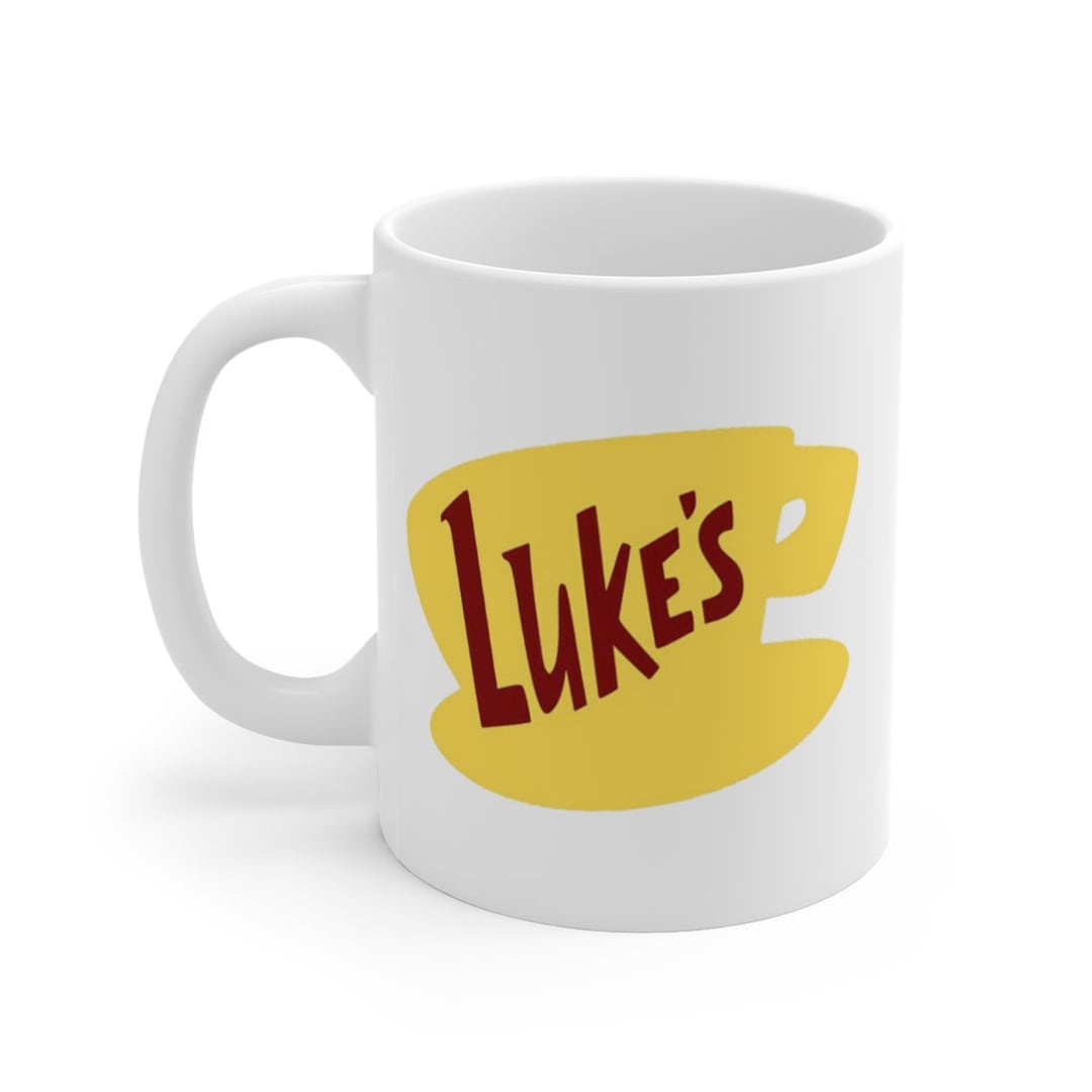 Luke's Coffee Mug, Lukes Diner , Gilmore Girls Inspired, Ceramic Coffee ...
