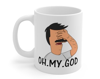 Burger de Bob, bob belcher, cadeau papa amusant, tasse à café bob belcher, tasse à café en céramique 11 oz