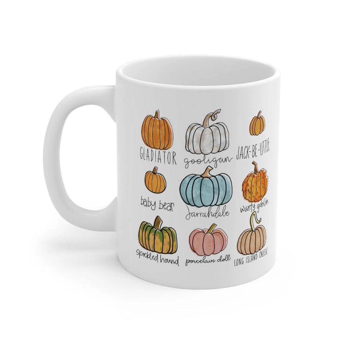 Tasse Citrouille D'automne, Tasse Citrouille D'Halloween Avec Couvercle, Tasse Citrouille En Céramique, Tasse à Café Mignonne Citrouille, Tasse Pour