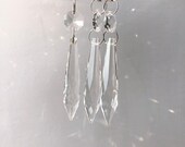 63mm Clear Crystal Chandelier Lamp Lighting Drops Pendant Prisms Hanging Glass Prisms Parts Suncatcher Home House Decor 12pcs set