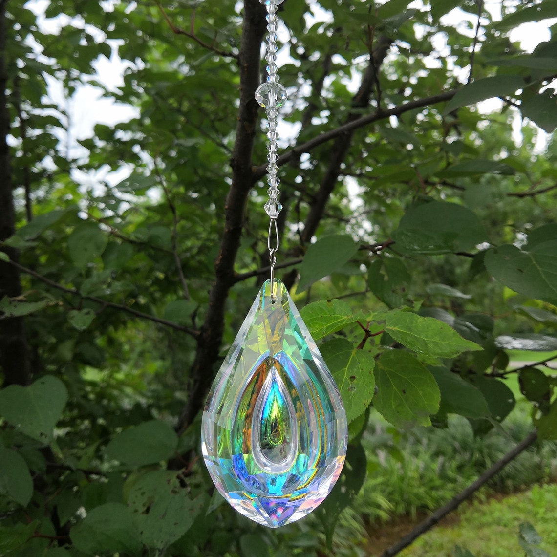 Prism Suncatcher Hanging Window CrystalsRainbow Light Etsy