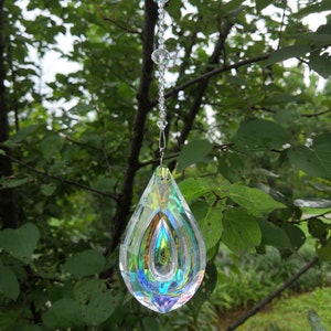 Prism Sun Catcher,Hanging Windows Crystal,Rainbow Light Catcher,AB Crystal Sun Catcher,Windows Ornaments,Christmas Ornaments/Gifts image 7