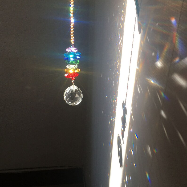 Rainbow Maker Crystal Suncatchers Window Hanging Suncatchers Etsy