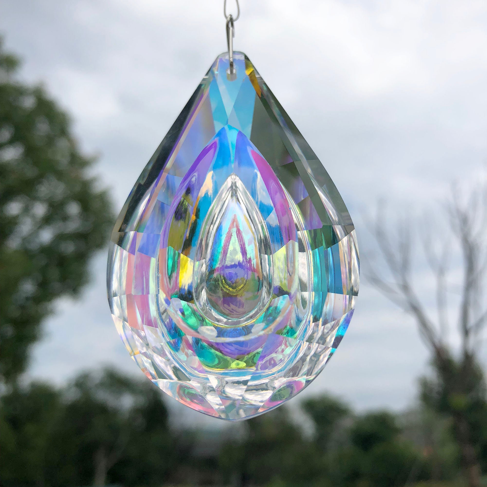 Prism Suncatcher Hanging Window CrystalsRainbow Light Etsy