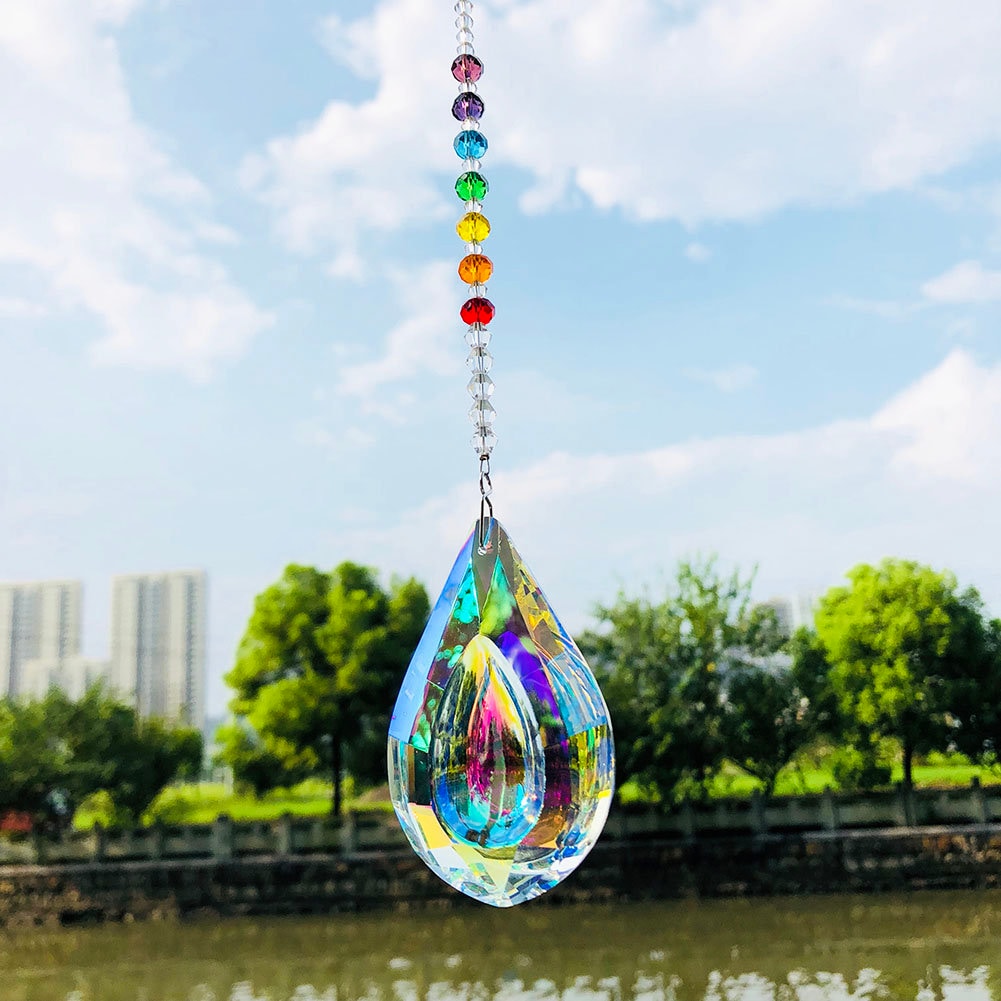 Prism Suncatcher Hanging Window CrystalsRainbow Light Etsy