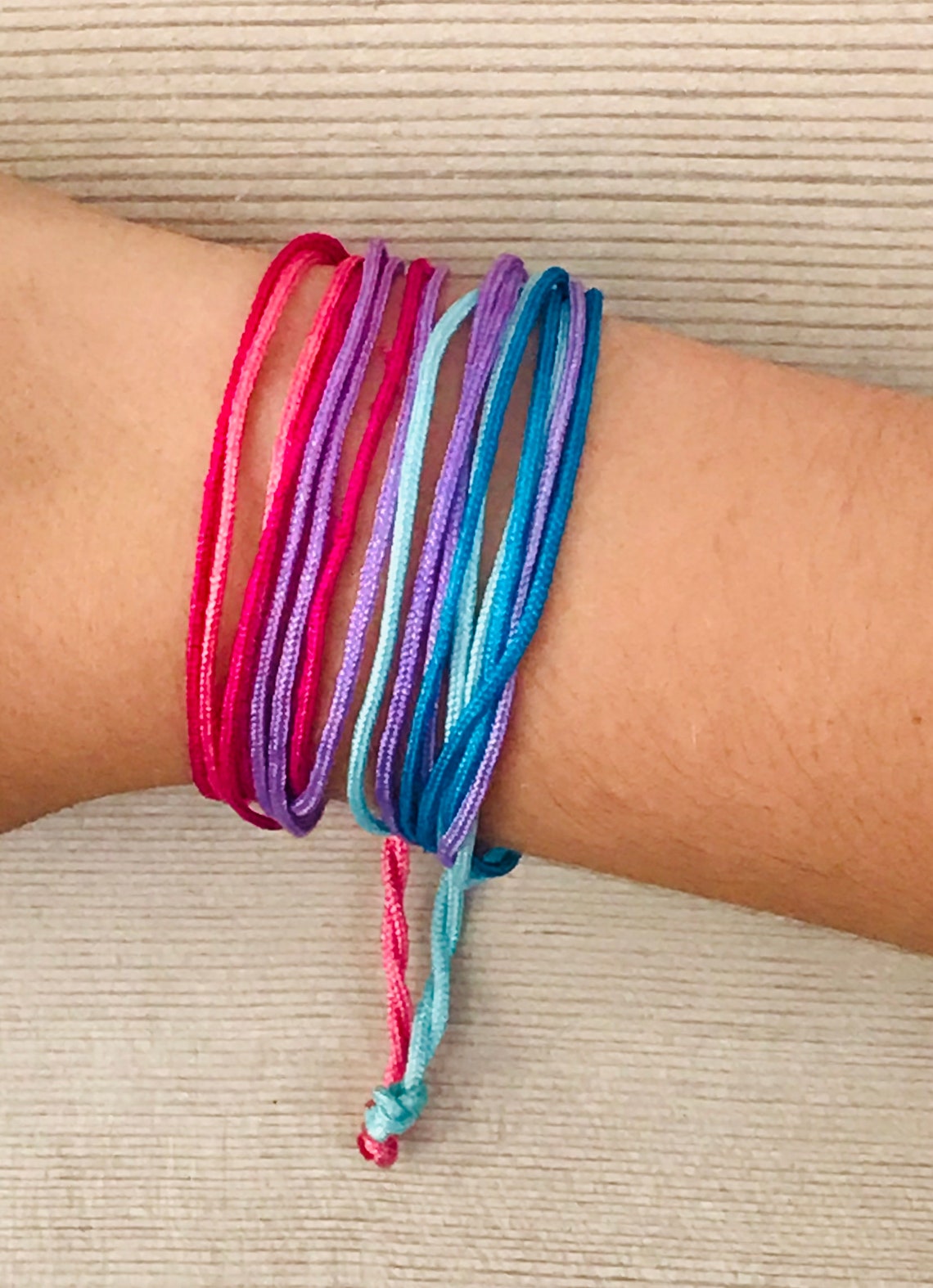 Pura Vida Inspired String Bracelets Etsy UK