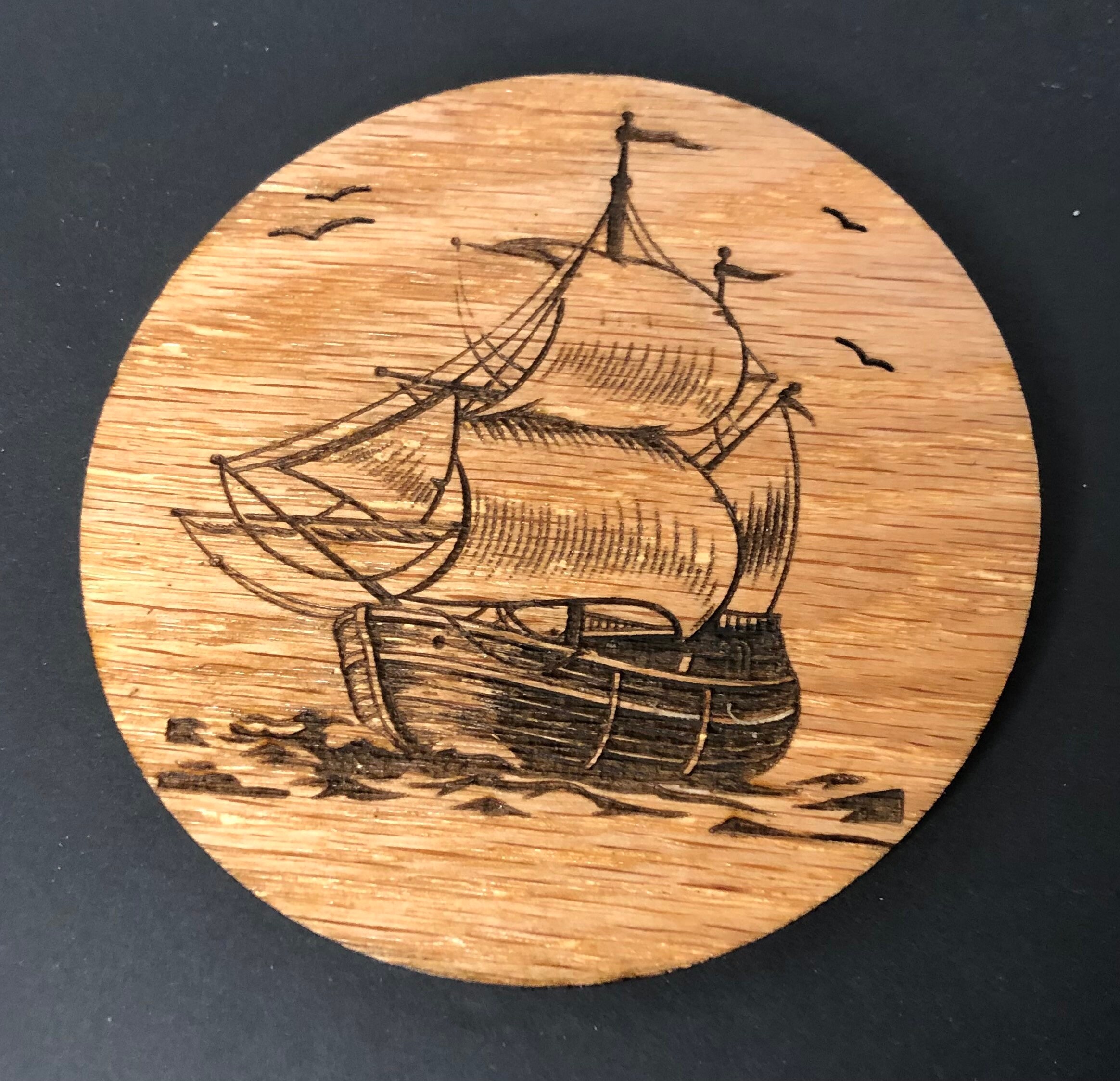 Personalized wood coasters Engraved Coasters Custom wood Etsy