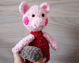 Roblox Plush Etsy - roblox piggy custom plushies