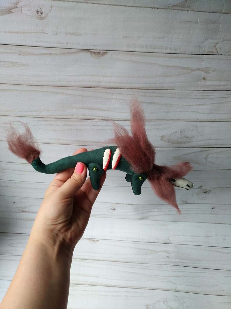 scp foundation SCP 682 plush gift for son  daughter image 8