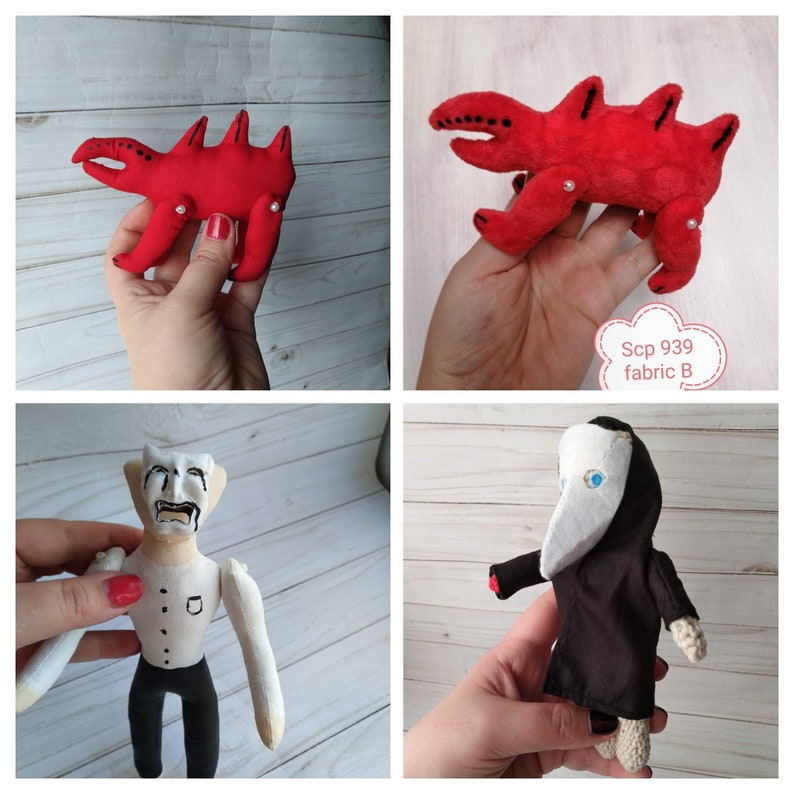 SCP Foundation 049  939 035  plague doctor plush image 0