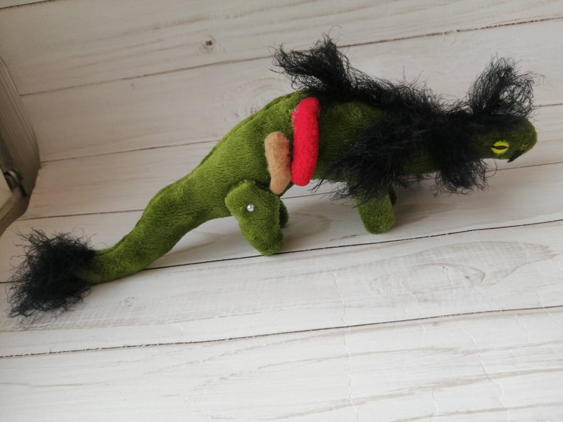 scp foundation SCP 682 plush gift for son  daughter image 2