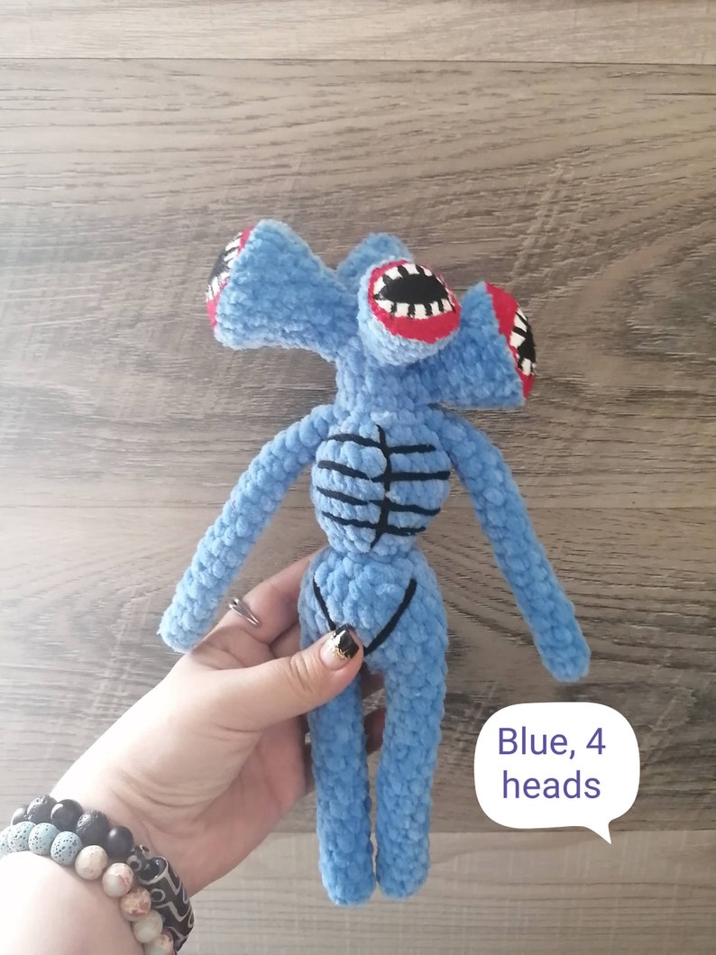 Siren head plush multi head | Etsy