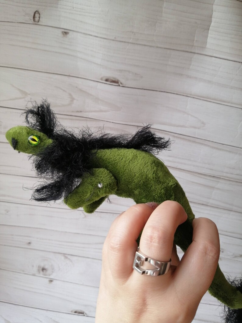 scp foundation SCP 682 plush gift for son  daughter image 3