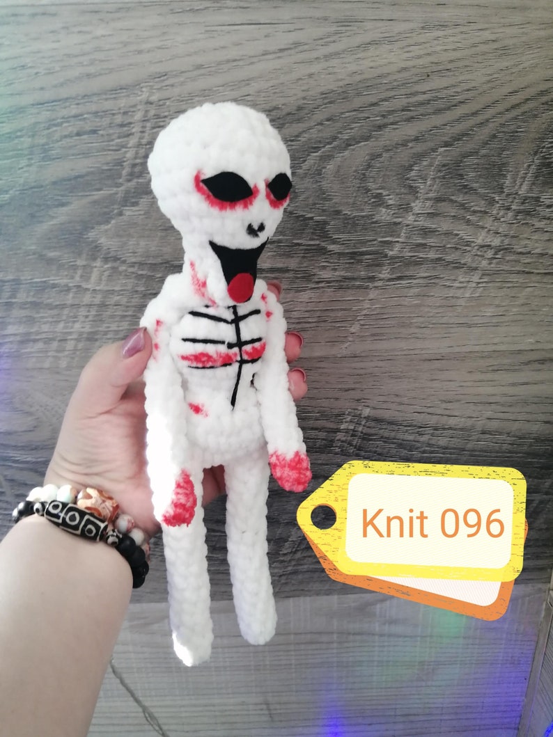 SCP 096 plush Foundation  shy guy knit 096