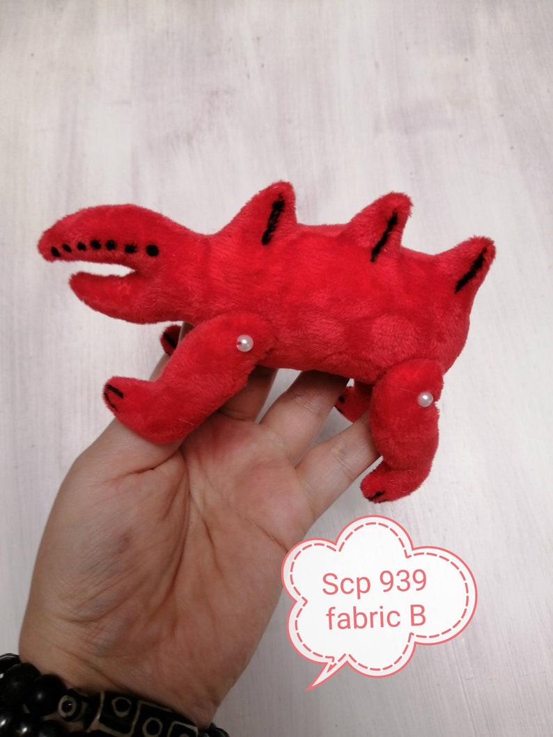 SCP Foundation 049  939 035  plague doctor plush Scp 939 fabric b