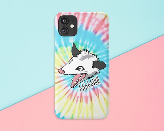 Funny Possum Phone Case • Aaah! Possum iPhone Case • Screaming Possum Samsung Case • Anxious Possum Phone Case • iPhone 17