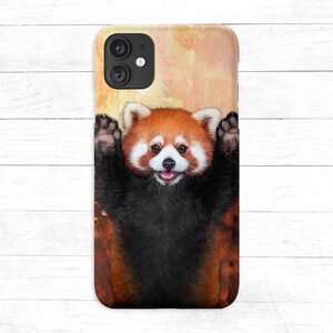 レッサーパンダの絵のスマホケース • レッサーパンダのiPhoneケース • かわいいレッサーパンダのSamsungケース • レッサーパンダのスマホケース • iPhone 16