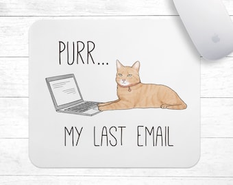 Thackery Binx Is My Spirit Animal Mousemat Office Rectangle Mouse Mat Funny 