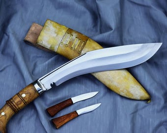 Handmade Gurkha Kukri Knife, Nepal Army Blade, Display or Gift