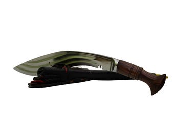 Handmade Nepal Kukri - Traditional Gurkha Utility Knife, 12-Inch Blade
