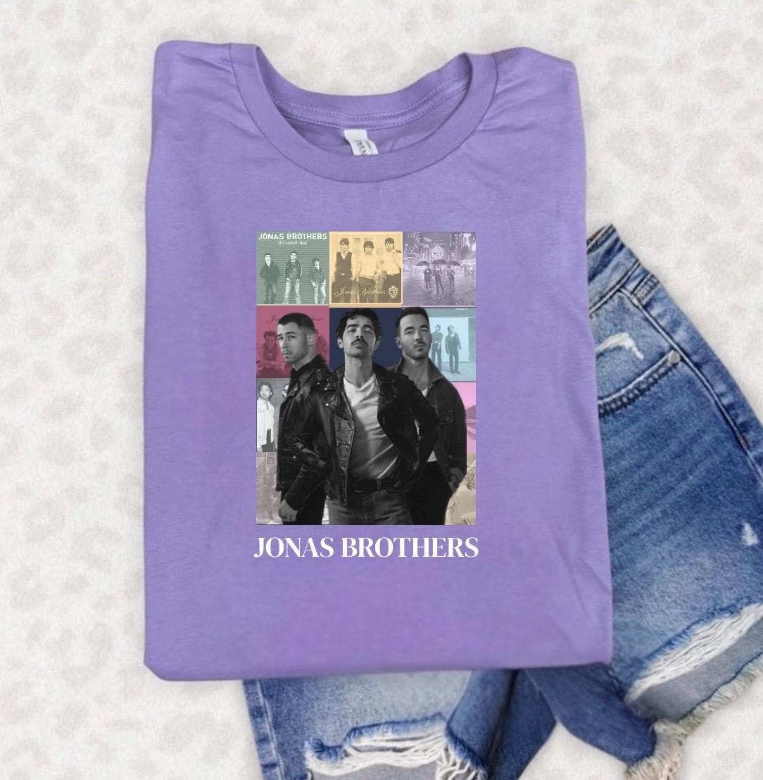 Jonas Brothers ERAS Living The Dream Tour PNG – Digital Download for T-Shirts, Posters & More