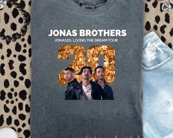 Jonas Brothers Living The Dream Tour PNG – Digital Download for T-Shirts, Posters & More