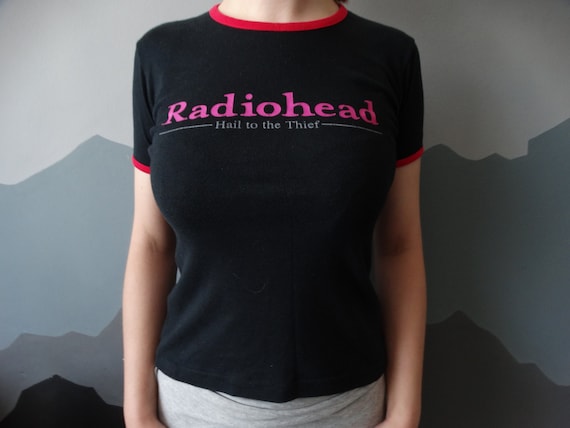 Vintage Radiohead Shirt - Hail To The Thief Shirt