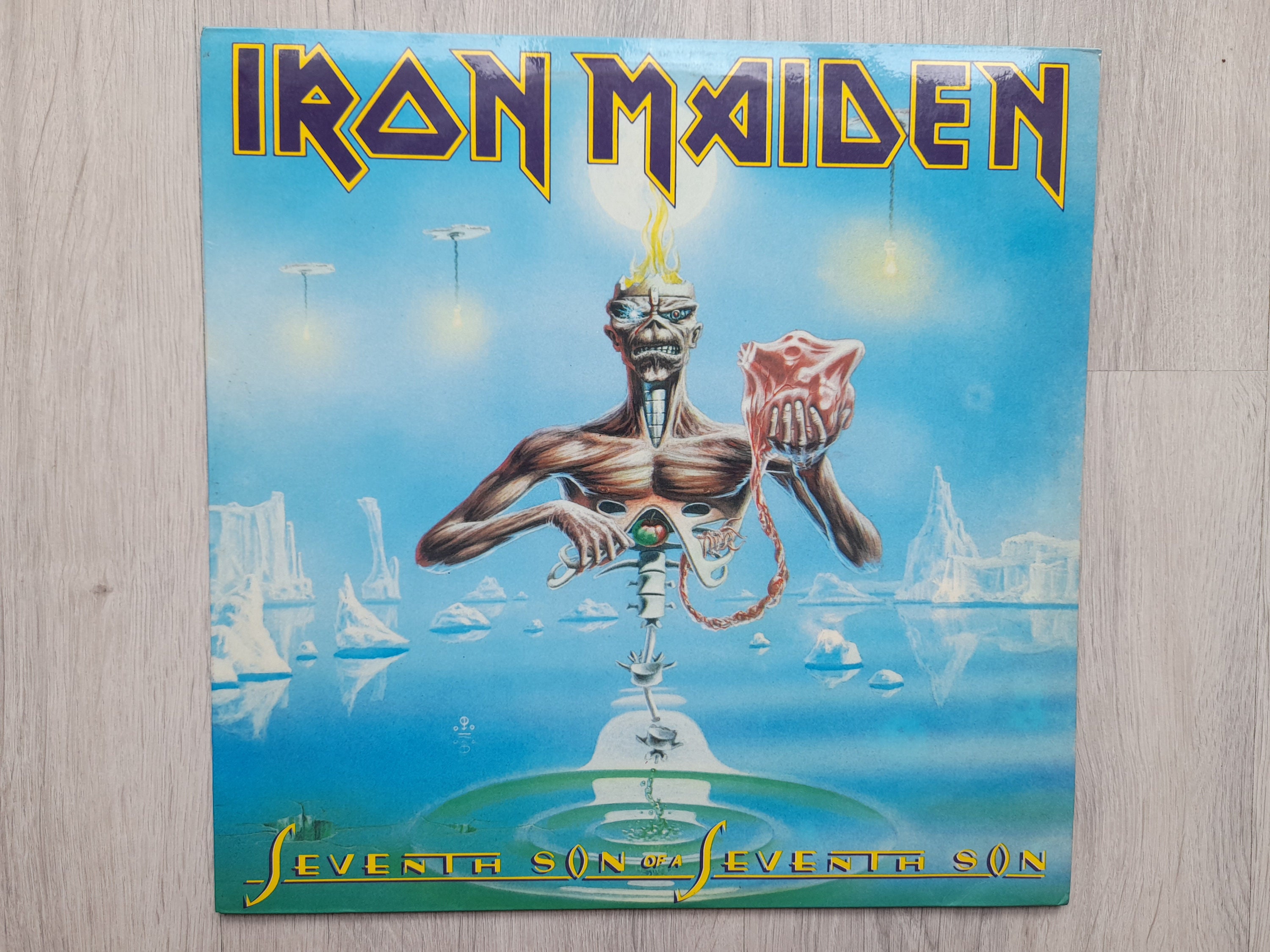 Iron Maiden Seventh Son of a Seventh Son LP Album Rock | Etsy
