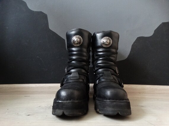 New Rock 90s Vintage Gotic Platform Boots/Cradle of Filth/ | Etsy