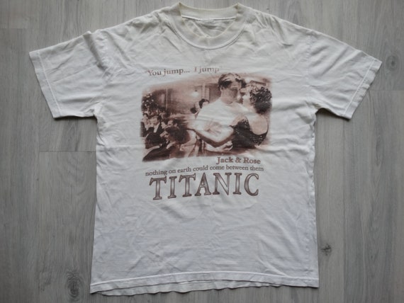Vintage Titanic Shirt ,Nothing On Earth Could Come