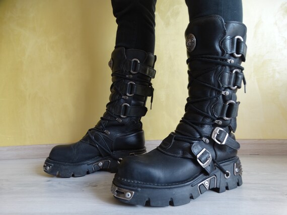 New Rock 90’s Vintage Gotic Platform Boots/Cradle