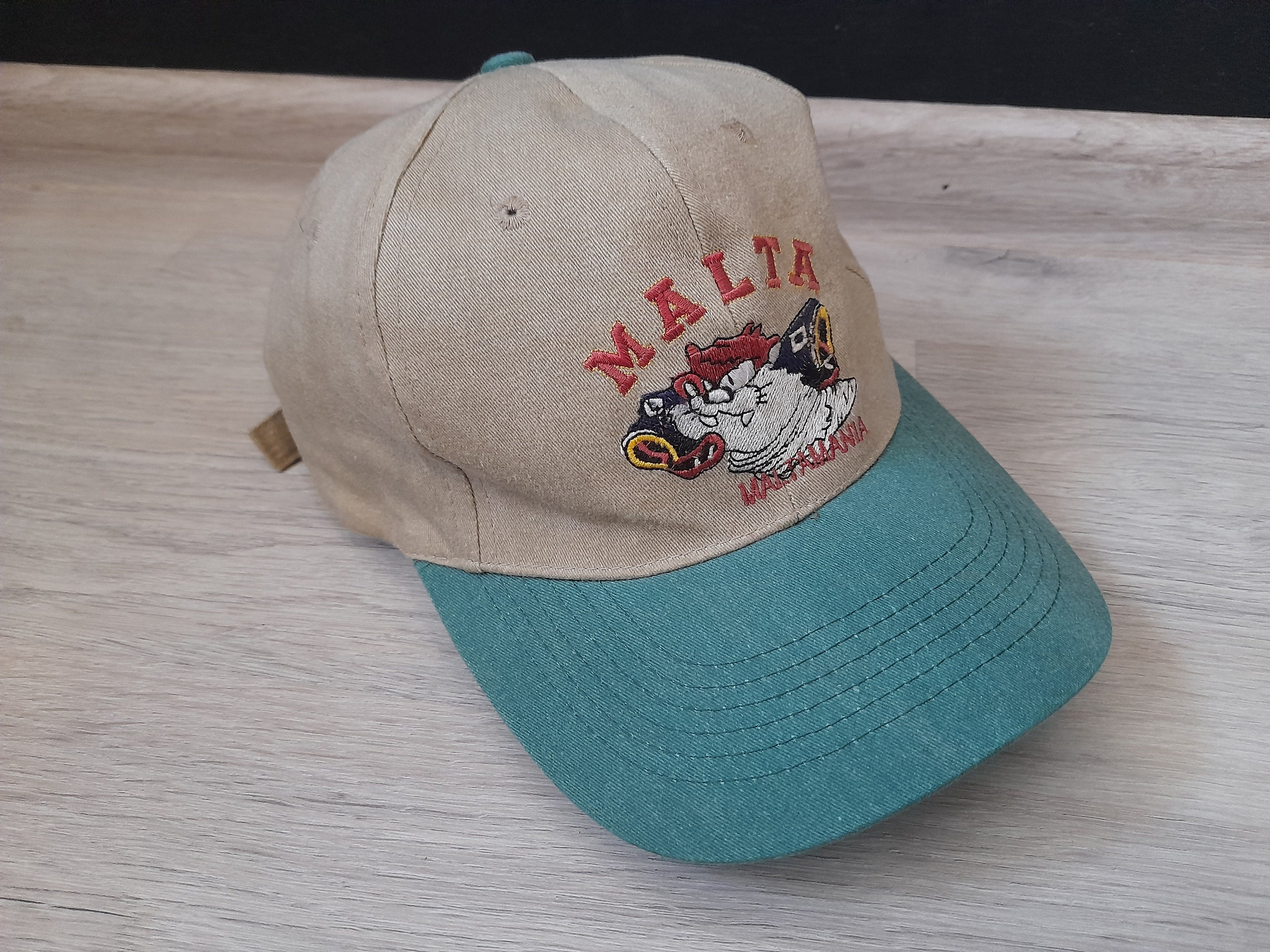 Vintage 90s Taz Cap Hat Taz Malta malta mania One Size Cap Etsy