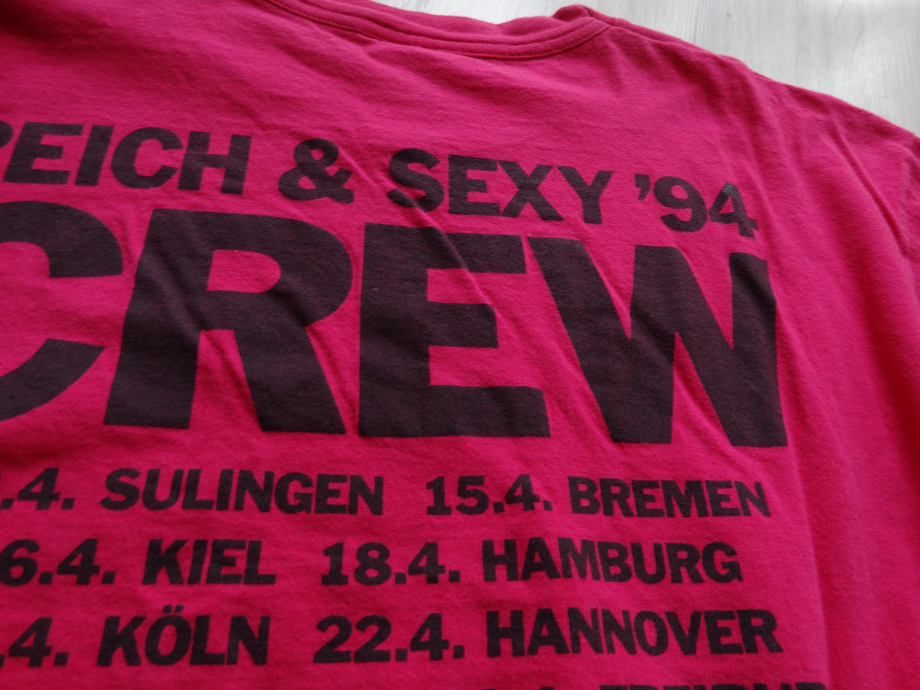 Jahrgang 1994 die Toten Hosen Shirt Reich & Sexy Tour Shirt Etsy