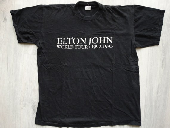 Elton John 1992-1993 World Tour shirt