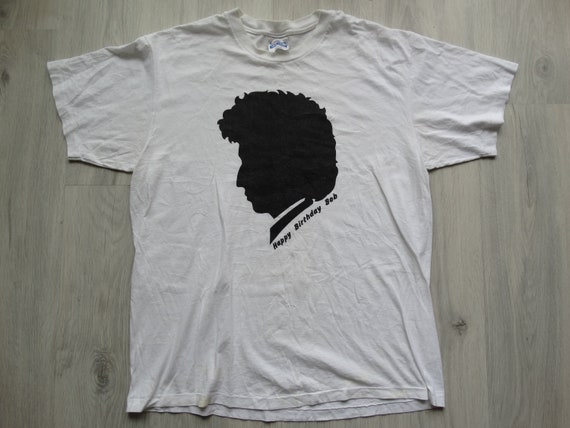 Vintage 80s Bob Dylan shirt XL