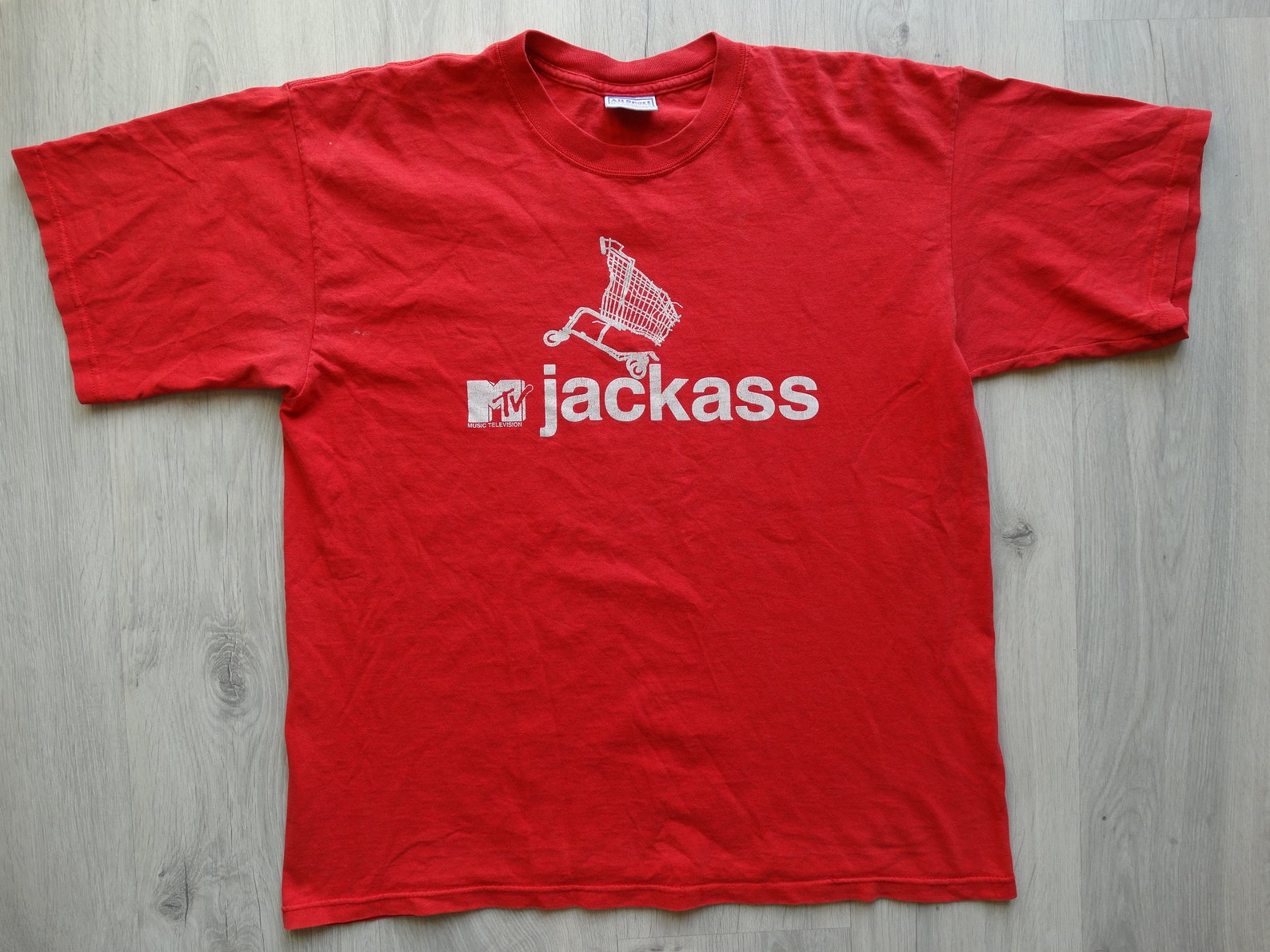 Jackass 2001 Vintage Shopping Cart Johnny Knoxville Prank Show Etsy