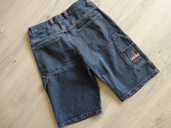 US40 Shorts Jeans pants 90s hip hop clothing ,vint