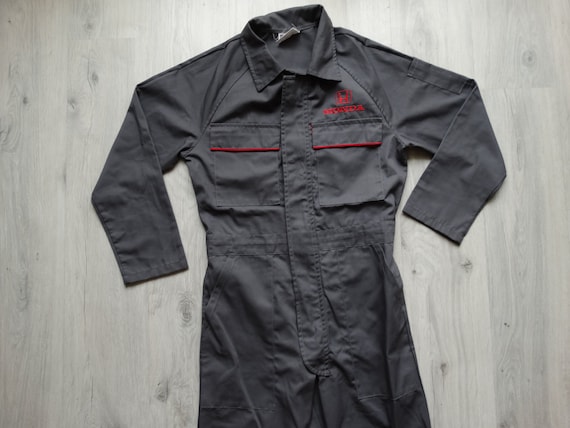 Vintage Mens Honda workwear boilersuit ,racing boi