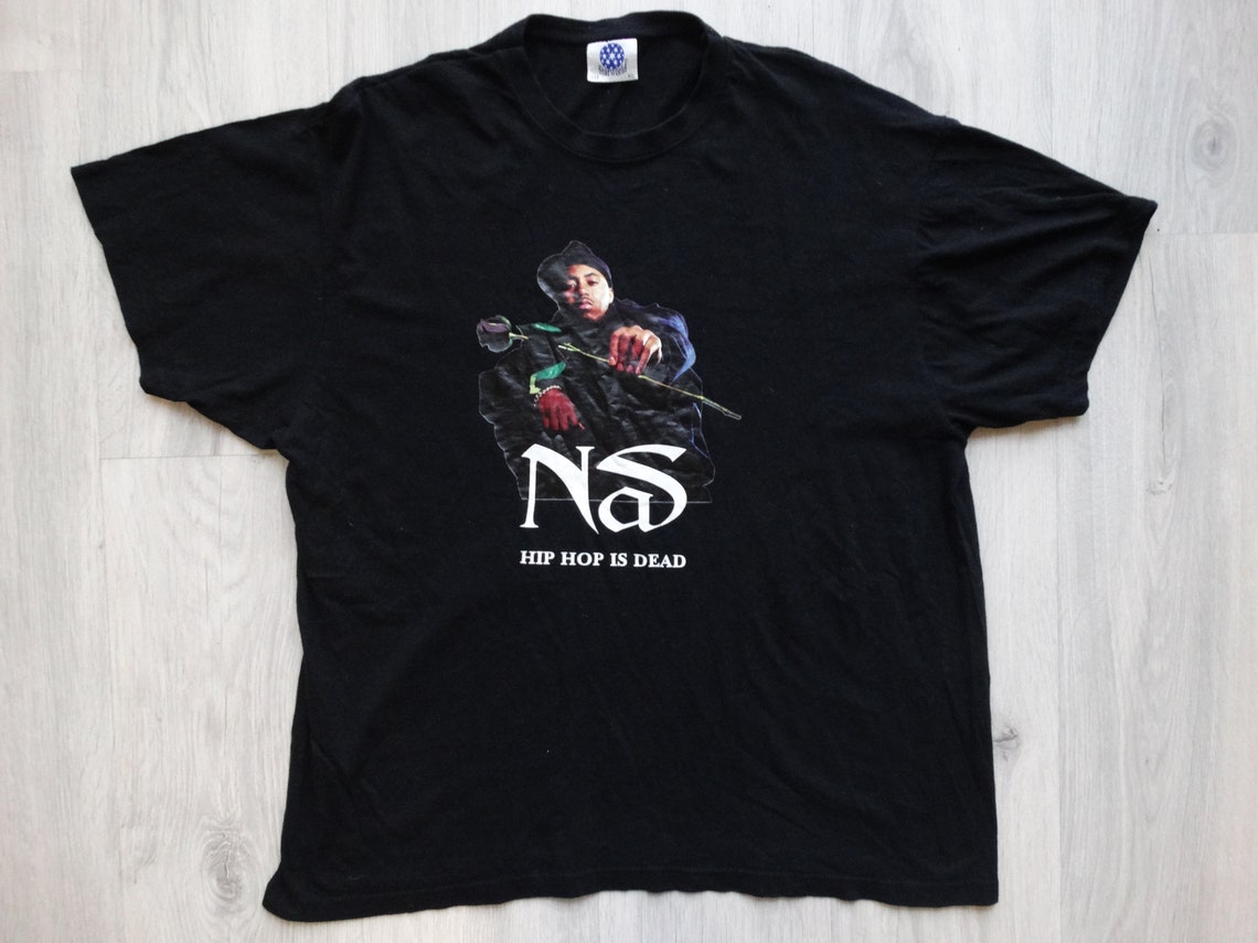 Vintage Nas Hip Hop Is Dead Tour Shirt Vintage | Etsy