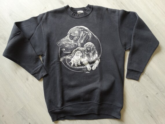 Vintage 1994 Cyndi Farmer Dog Sweatshirt Oneita 5