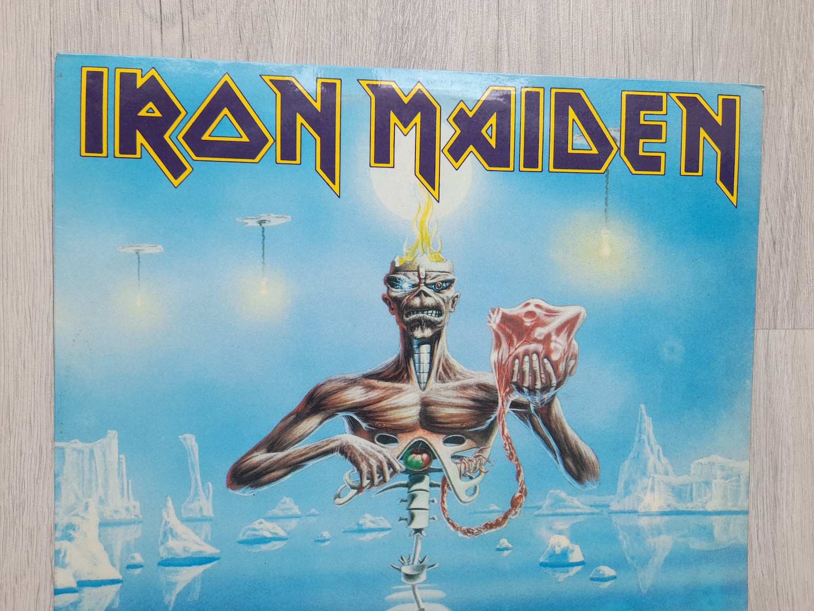 Iron Maiden Seventh Son of a Seventh Son LP Album Rock Etsy