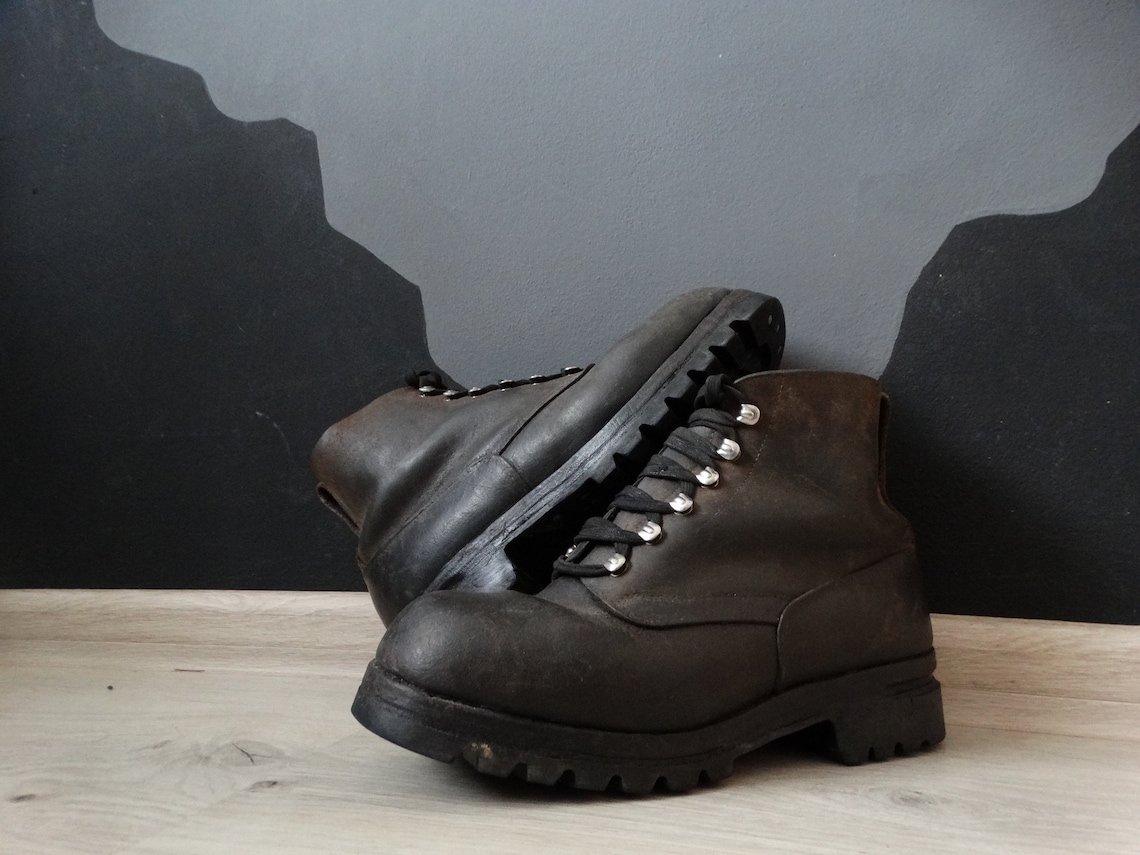 Authentic Swiss army Alpine Mountain boots Swiss Military Etsy