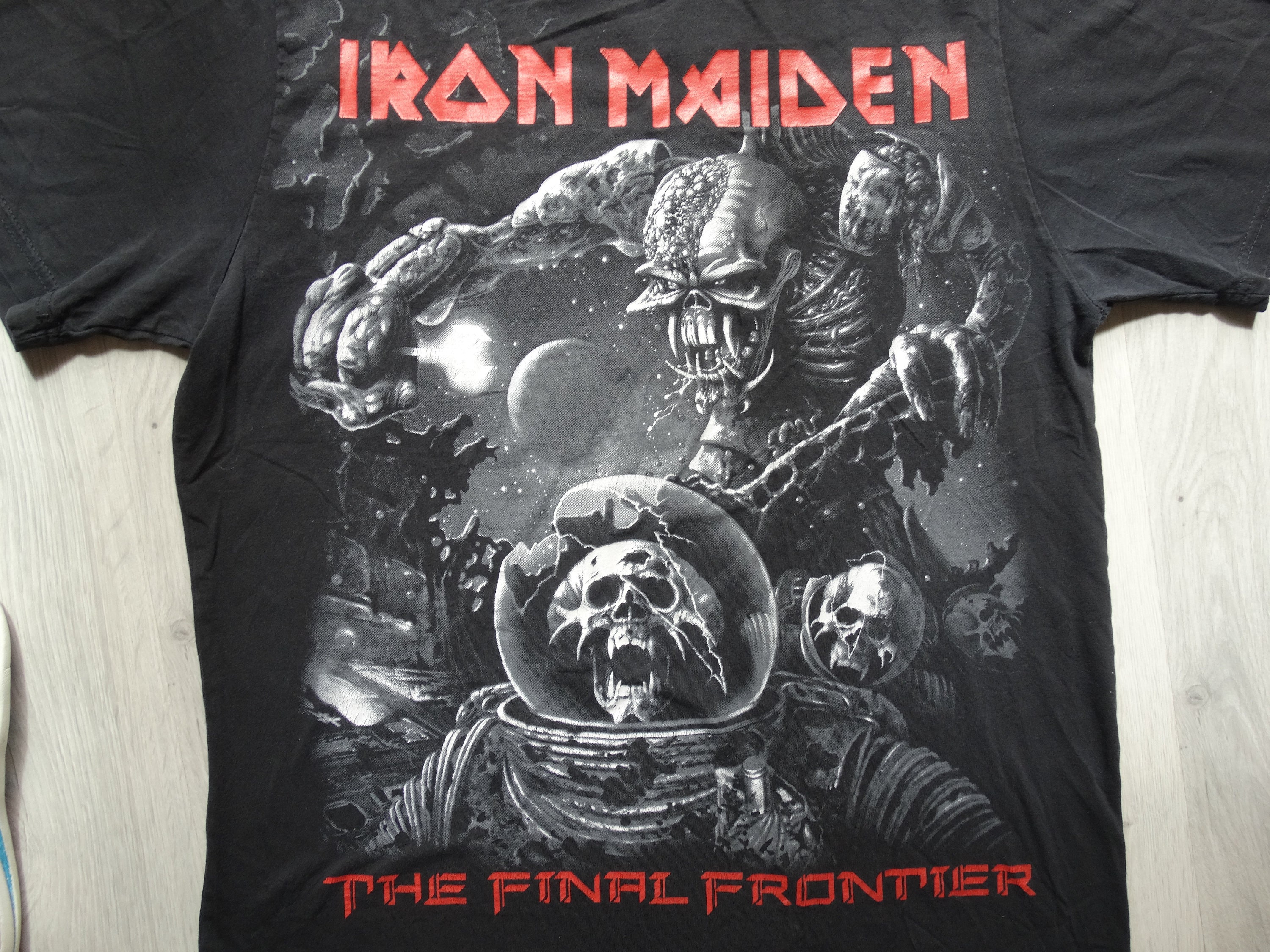 Iron Maiden The Final Frontier shirt XL The Number of the Etsy