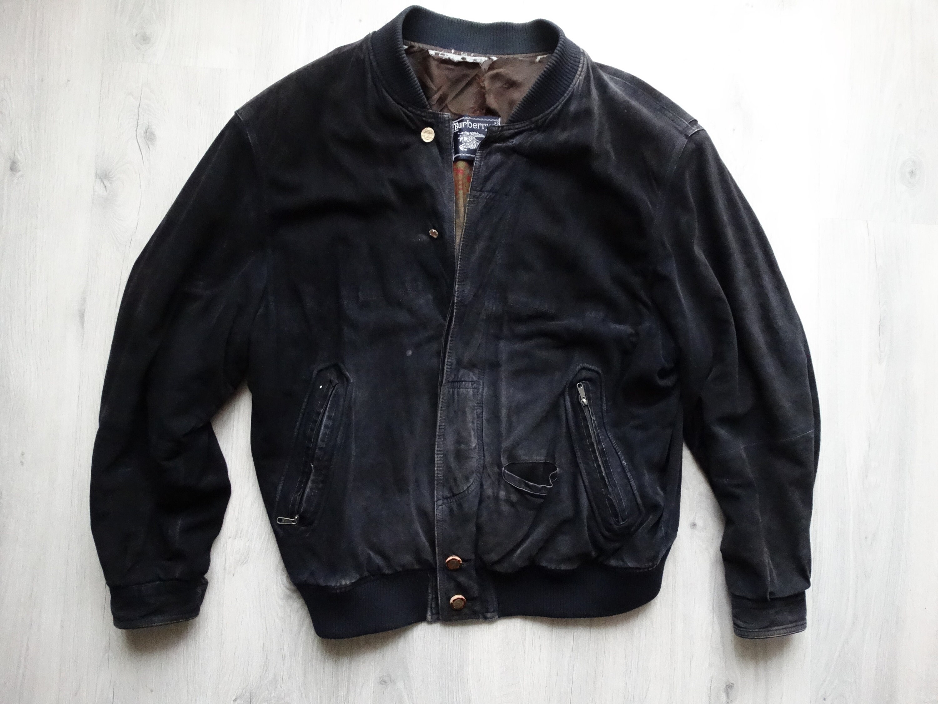 burberry suede jacket