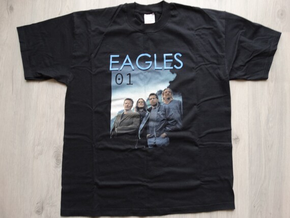 Original vintage Eagles 2001 World Tour ZZ Top Fle