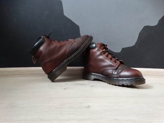 Vintage 90s Leather Womens brown Dr Martens 1460 ,