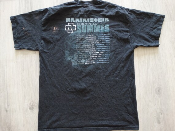 rammstein shirt vintage