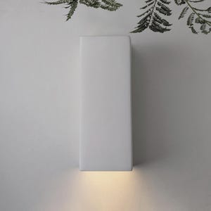 Customizable Rectangular Downlight Outdoor WALL SCONCE | Decorative OUTDOOR Lighting Fixture | Durable, Modern Design | 11&quot;H